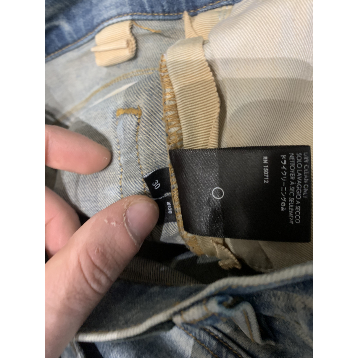 Slim jean Amiri Blue size 29 US in 
